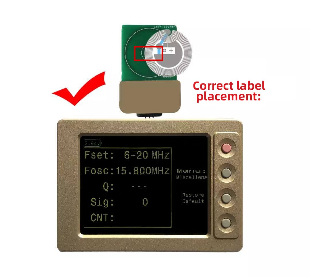 Handheld RFID Tester HFT01